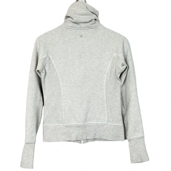 ❗️SOLD❗️Lululemon Calm & Cozy Zip Up Jacket Heathered Core Ultra Light - Picture 8 of 15